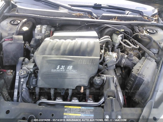 2G1WL16CX69412913 - 2006 CHEVROLET MONTE CARLO SS შავი ფოტო 10