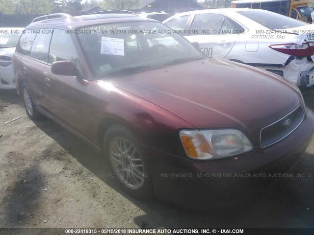 4S3BH635737308662 - 2003 SUBARU LEGACY L/L SPECIAL RED photo 1