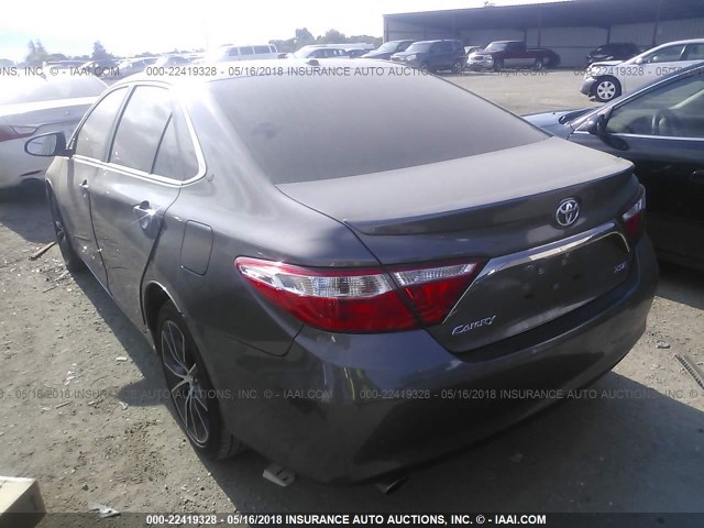 4T1BK1FKXHU580309 - 2017 TOYOTA CAMRY XSE/XLE Boz foto 3