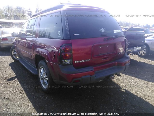 1GNET16P646218946 - 2004 CHEVROLET TRAILBLAZER EXT LS/EXT LT RED photo 3