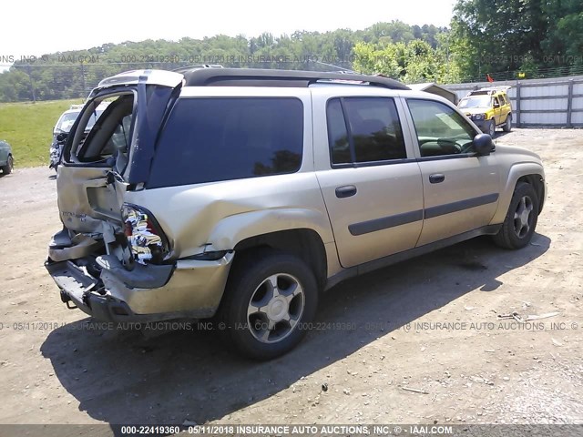 1GNET16S556192121 - 2005 CHEVROLET TRAILBLAZER EXT LS/EXT LT GOLD photo 4