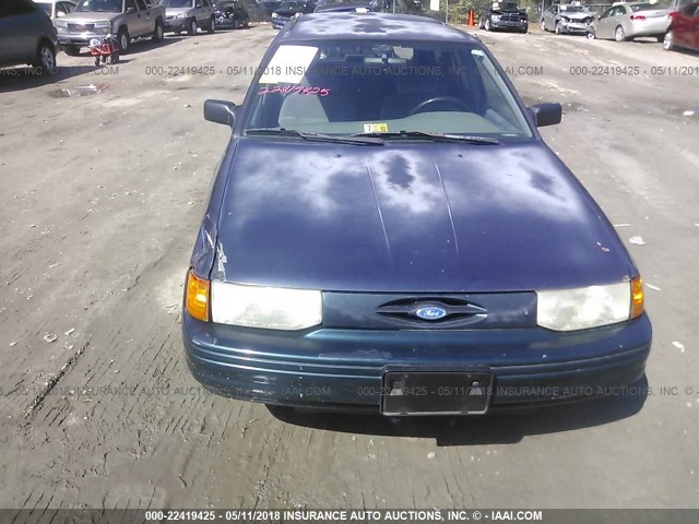 1MESM15J2TW601088 - 1996 MERCURY TRACER TRIO BLUE photo 6