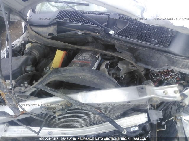 3D7KS28C76G161940 - 2006 DODGE RAM 2500 ST/SLT/LARAMIE ვერცხლისფერი ფოტო 10