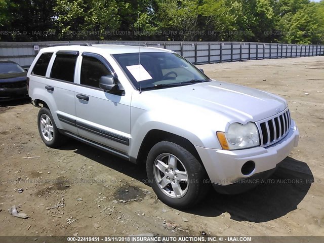 1J4GR48K55C568164 - 2005 JEEP GRAND CHEROKEE LAREDO/COLUMBIA/FREEDOM 银色 照片 1