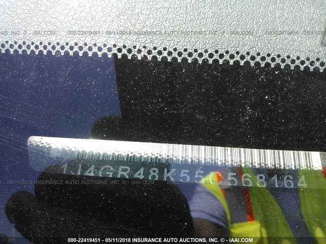 1J4GR48K55C568164 - 2005 JEEP GRAND CHEROKEE LAREDO/COLUMBIA/FREEDOM 银色 照片 9