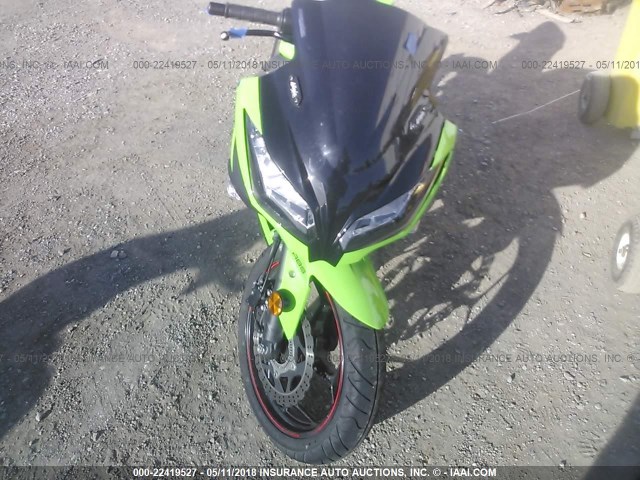 JKAEX8B19EA005134 - 2014 KAWASAKI EX300 B GREEN photo 5