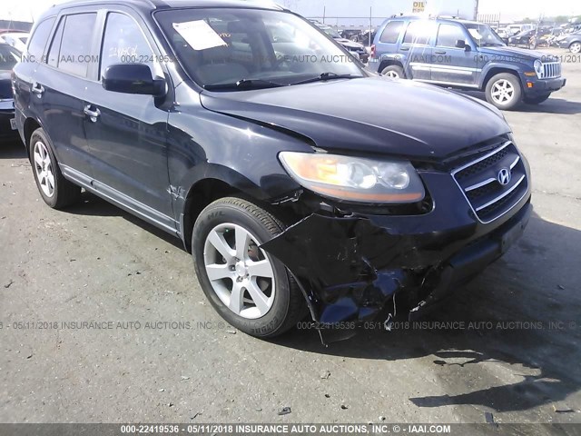 5NMSH73E98H201943 - 2008 HYUNDAI SANTA FE SE/LIMITED BLACK photo 6