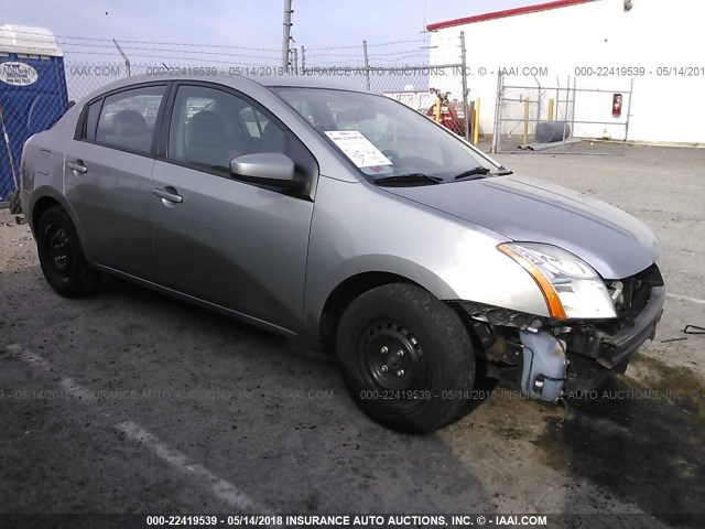 3N1AB6AP1AL631814 - 2010 NISSAN SENTRA 2.0/2.0S/SR/2.0SL GRAY photo 1