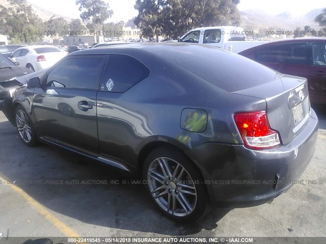 JTKJF5C7XB3003538 - 2011 TOYOTA SCION TC 灰色 照片 3
