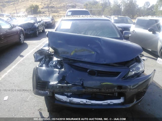 JTKJF5C7XB3003538 - 2011 TOYOTA SCION TC 灰色 照片 6