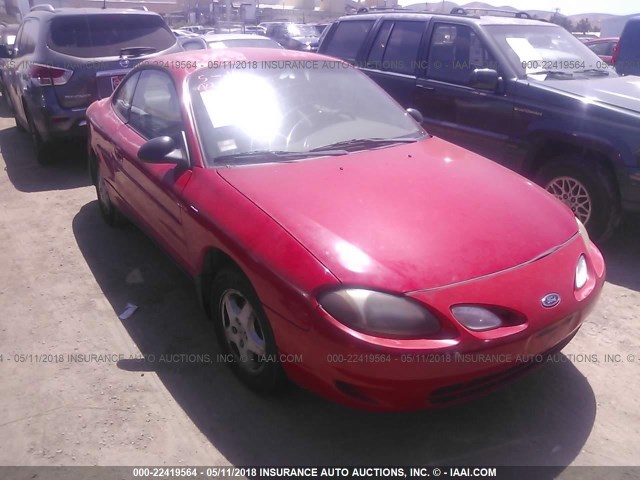 3FAFP1133WR159811 - 1998 FORD ESCORT ZX2/SPORT RED photo 1