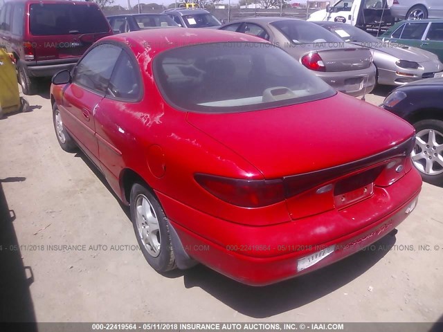 3FAFP1133WR159811 - 1998 FORD ESCORT ZX2/SPORT RED photo 3