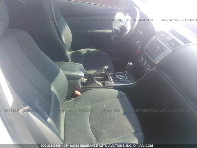 1YVHZ8DH8C5M16340 - 2012 MAZDA 6 I 银色 照片 5