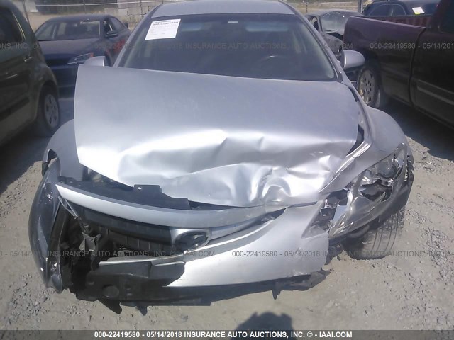 1YVHZ8DH8C5M16340 - 2012 MAZDA 6 I 银色 照片 6
