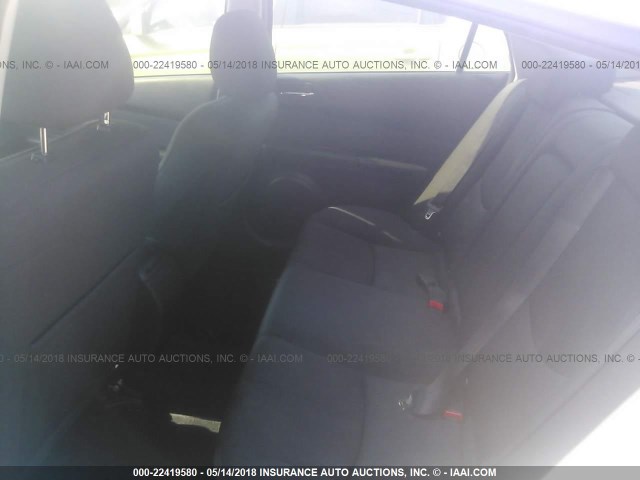 1YVHZ8DH8C5M16340 - 2012 MAZDA 6 I 银色 照片 8