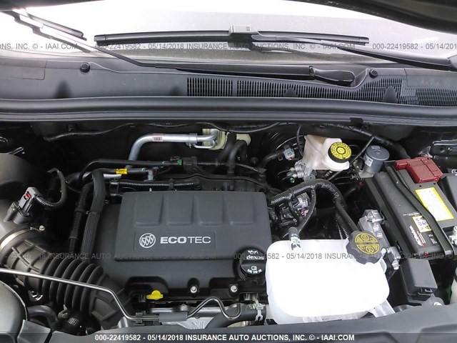 KL4CJASB3JB569360 - 2018 BUICK ENCORE PREFERRED Қара фото 10