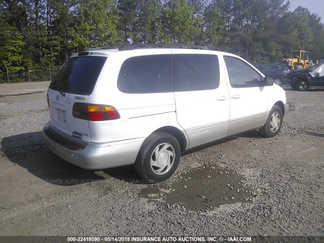 4T3ZF13C7YU211964 - 2000 TOYOTA SIENNA LE/XLE WHITE photo 4