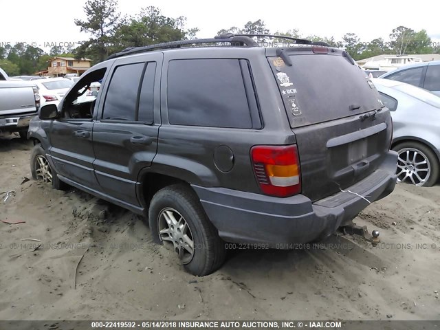 1J4GW48S84C432392 - 2004 JEEP GRAND CHEROKEE LAREDO/COLUMBIA/FREEDOM 灰色 照片 3
