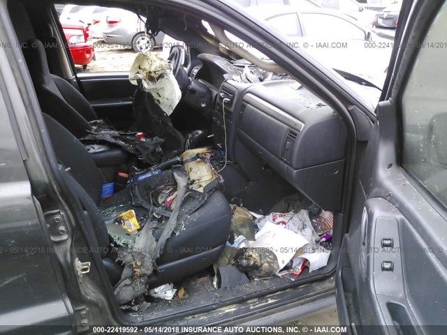 1J4GW48S84C432392 - 2004 JEEP GRAND CHEROKEE LAREDO/COLUMBIA/FREEDOM 灰色 照片 5