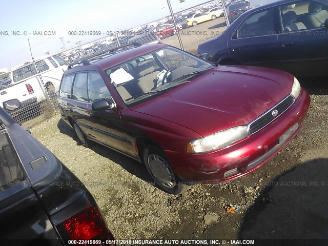 4S3BK6252S7350951 - 1995 SUBARU LEGACY BRIGHTON MAROON photo 1