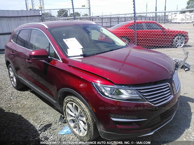 5LMCJ1A99FUJ12724 - 2015 LINCOLN MKC RED photo 1