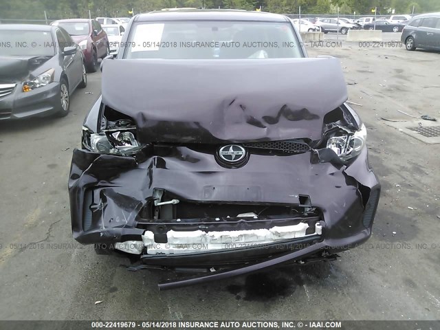 JTLZE4FE8CJ005064 - 2012 TOYOTA SCION XB PURPLE photo 6