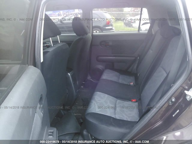 JTLZE4FE8CJ005064 - 2012 TOYOTA SCION XB PURPLE photo 8