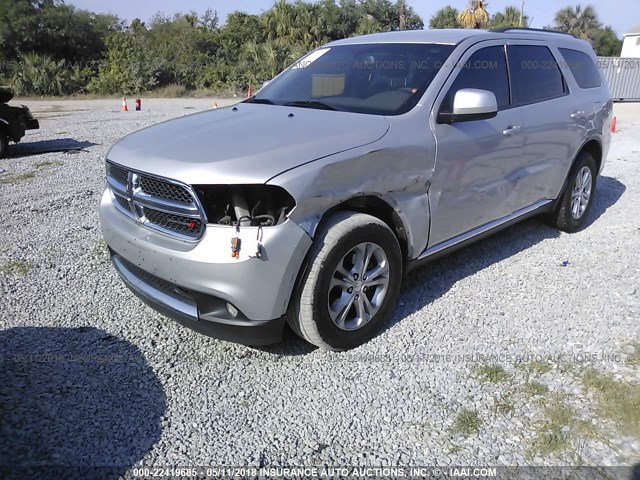 1C4RDHAG8CC109119 - 2012 DODGE DURANGO SXT SILVER photo 6