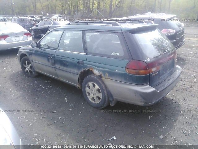 4S3BG6857X7635080 - 1999 SUBARU LEGACY OUTBACK/SSV/LIMITED/30TH GREEN photo 3