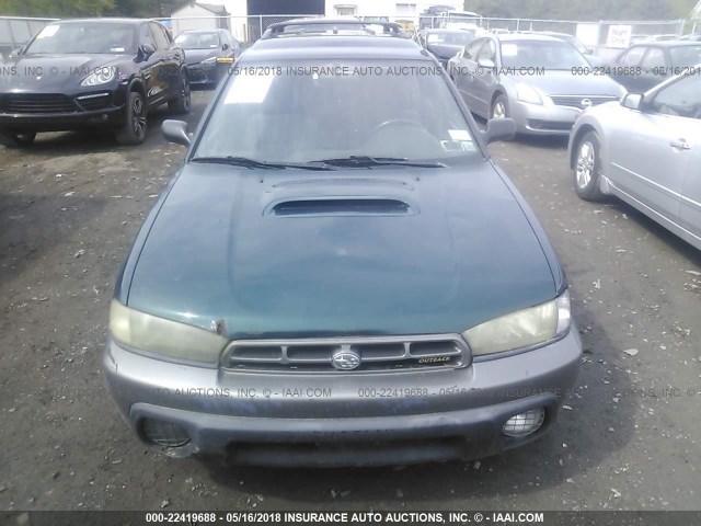 4S3BG6857X7635080 - 1999 SUBARU LEGACY OUTBACK/SSV/LIMITED/30TH GREEN photo 6