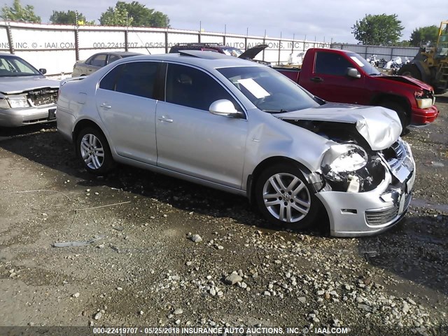 3VWEF71K47M079609 - 2007 VOLKSWAGEN JETTA WOLFSBURG SILVER photo 1