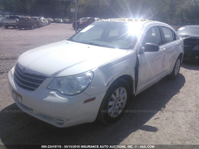 1C3CC4FB9AN144921 - 2010 CHRYSLER SEBRING TOURING WHITE photo 2