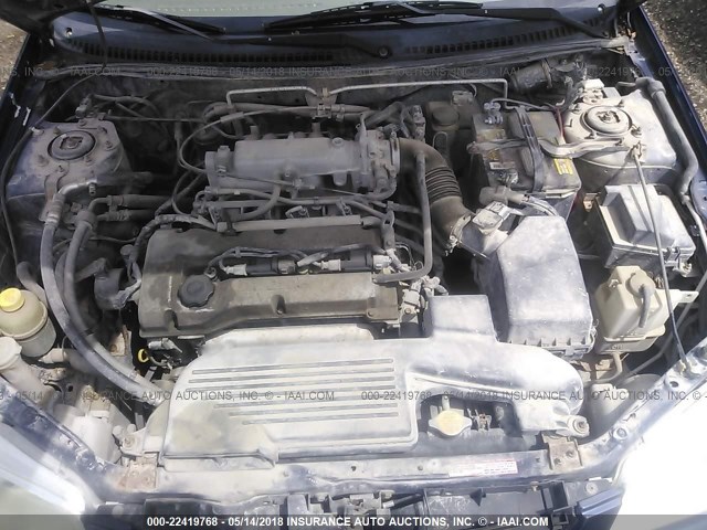 JM1BJ222XY0253970 - 2000 MAZDA PROTEGE DX/LX BLUE photo 10