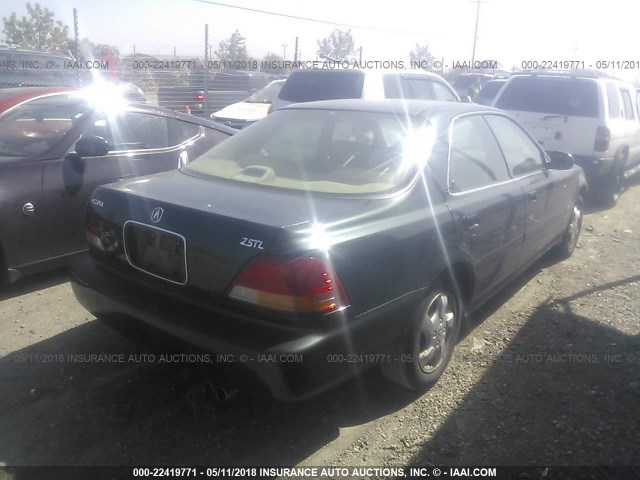 JH4UA2650TC002281 - 1996 ACURA 2.5TL GREEN photo 4