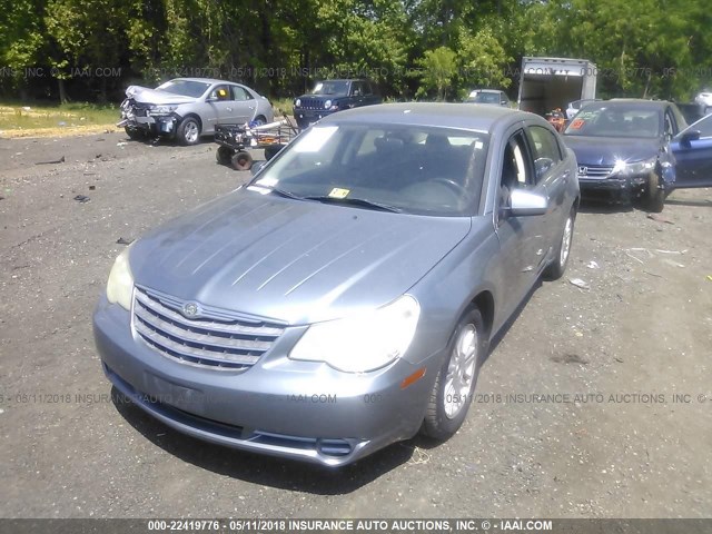 1C3LC56BX9N534119 - 2009 CHRYSLER SEBRING TOURING/LIMITED BLUE photo 2