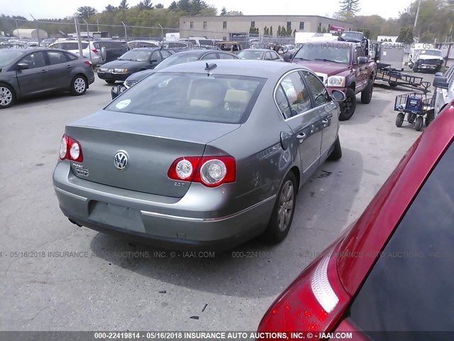 WVWAK93C56P154177 - 2006 VOLKSWAGEN PASSAT 2.0T/2.0T VALUE GREEN photo 4