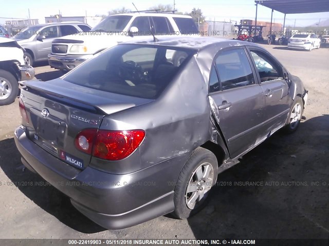 1NXBR32EX3Z188527 - 2003 TOYOTA COROLLA CE/LE/S GRAY photo 4