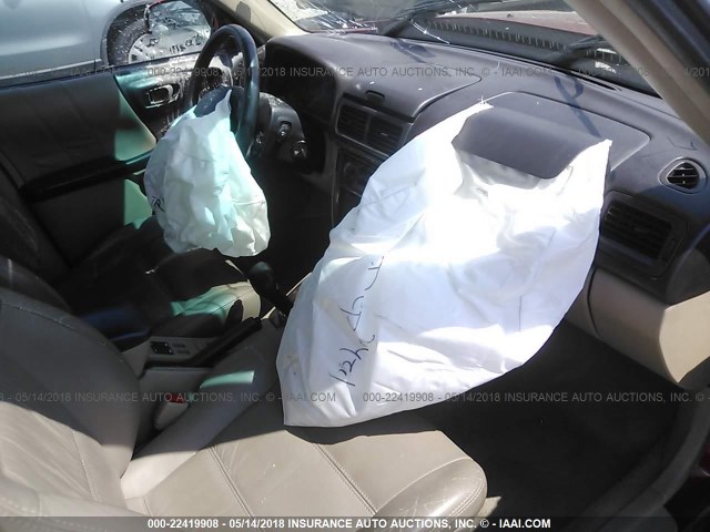 JF1SF65652H753704 - 2002 SUBARU FORESTER S Tünd qırmızı foto 5