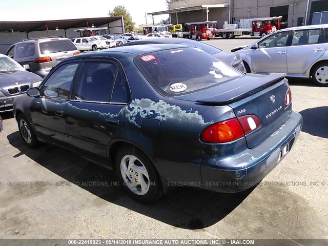 1NXBR18E8WZ092346 - 1998 TOYOTA COROLLA VE/CE/LE 绿色 照片 3