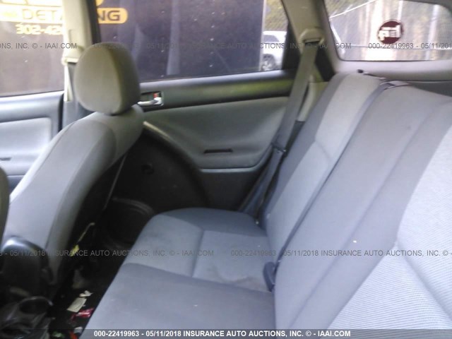 2T1LR32E94C176540 - 2004 TOYOTA COROLLA MATRIX XR BLACK photo 8