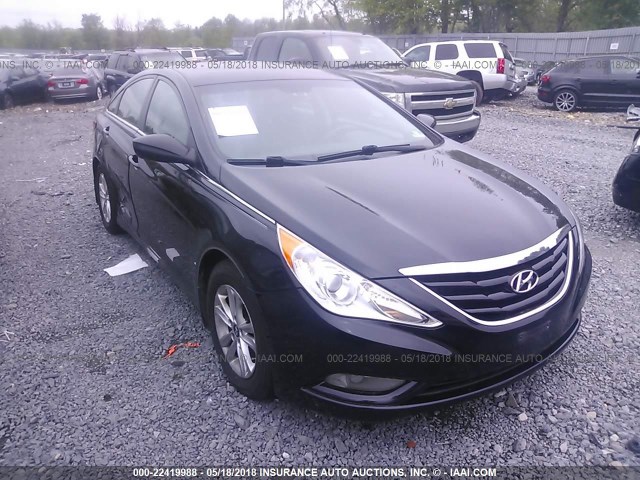 5NPEB4AC7DH590965 - 2013 HYUNDAI SONATA GLS BLACK photo 1