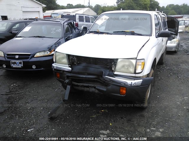 4TAWN72N9XZ556659 - 1999 TOYOTA TACOMA XTRACAB WHITE photo 6