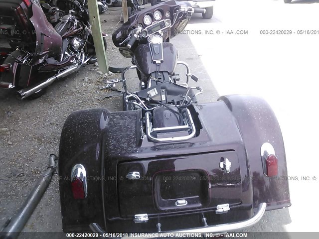 1HD1FCW156Y672522 - 2006 HARLEY-DAVIDSON FLHTCUI Бордовый фото 6