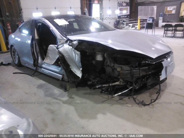 5YJSA1E20GF169873 - 2016 TESLA MODEL S Արծաթագույն լուսանկար 1