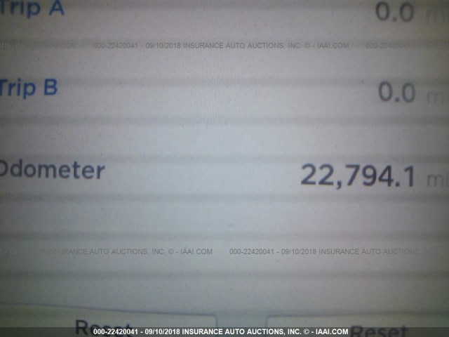 5YJSA1E20GF169873 - 2016 TESLA MODEL S Արծաթագույն լուսանկար 7