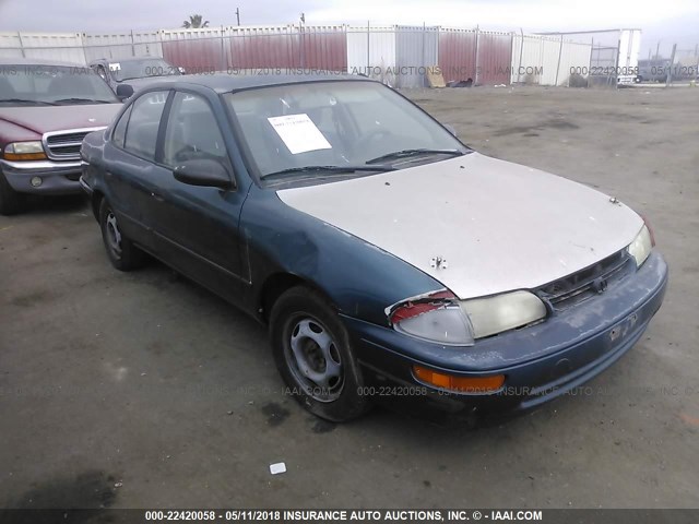 1Y1SK5381PZ030238 - 1993 GEO PRIZM LSI GREEN photo 1