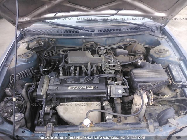 1Y1SK5381PZ030238 - 1993 GEO PRIZM LSI GREEN photo 10