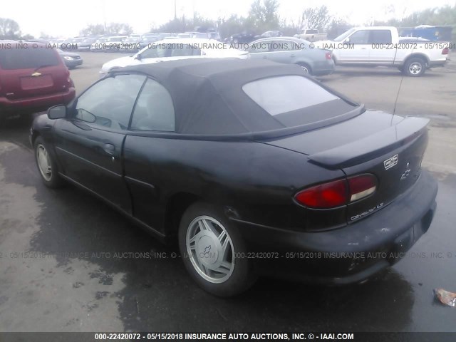 4G1JF32TXVB107488 - 1997 CHEVROLET CAVALIER LS 黑色 照片 3