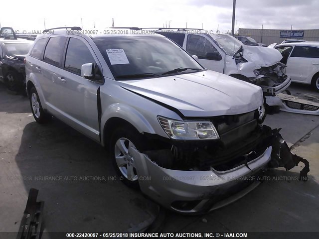 3D4PG1FGXBT544308 - 2011 DODGE JOURNEY MAINSTREET SILVER photo 1