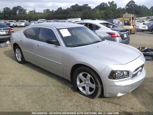 2B3KA33V29H585429 - 2009 DODGE CHARGER SXT SILVER photo 1